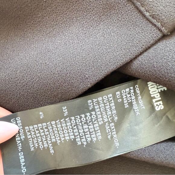 NWT!!! The Kooples lace up women mini dress size 0 or S Retail 345$ - Picture 9 of 11